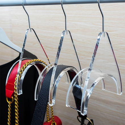 Acrylic purse discount holder