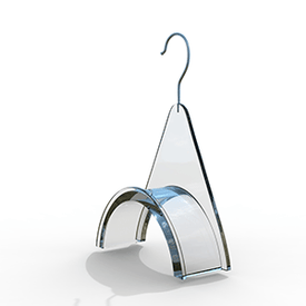 Luxe Bag Care Luxury Purse Closet Acrylic Hanger - Protect